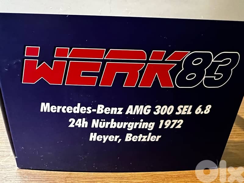 diecast cars 1:18 Mercedes 6