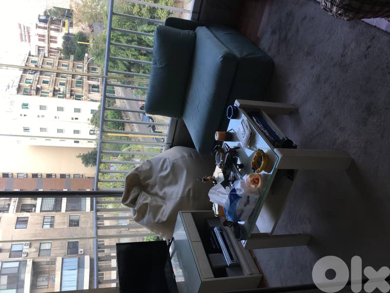 Double Couch + Single Sofa + Table + TV Stand 1