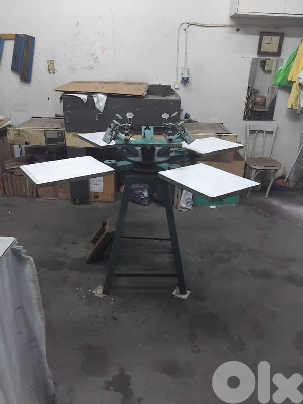 مكنات للطباعة الحريرية Silk printing machines 0