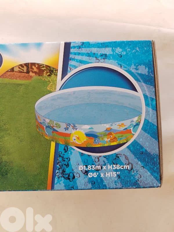 183 x H 38cm water pool bestway 1