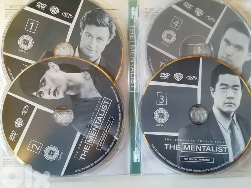 The mentalist complete series 7 seasons original DVD box 2