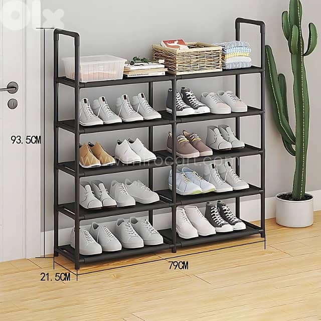 Spacious Multi-Shelf Shoe Organizer – 20-Pair Storage for Apartments 2