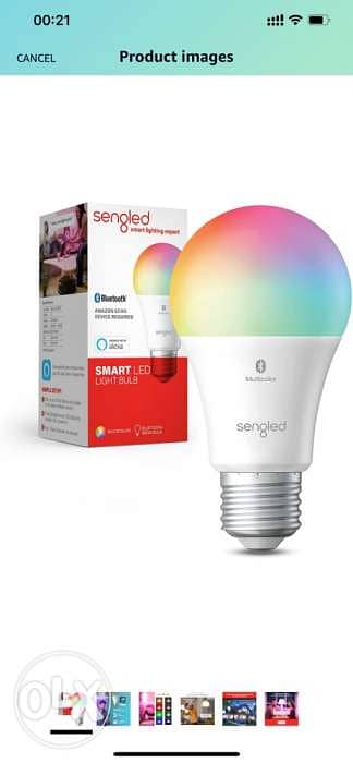 Sengled smart light color bulb 0