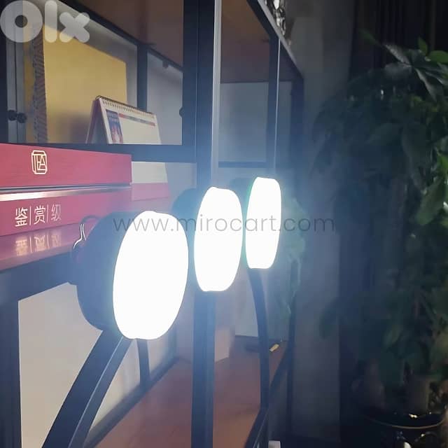 Rechargeable LED Camping Lantern (3 Modes): Waterproof w/Hook & Magnet 2