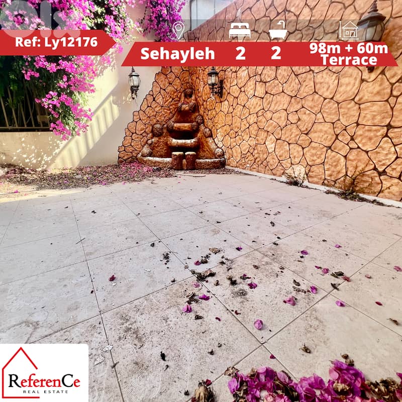 Furnished apartment with terrace Sehayleh شقة مفروشة مع تراس سهيلة 0