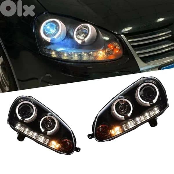 golf 5 gti  headlights special edition original made in taiwan 1