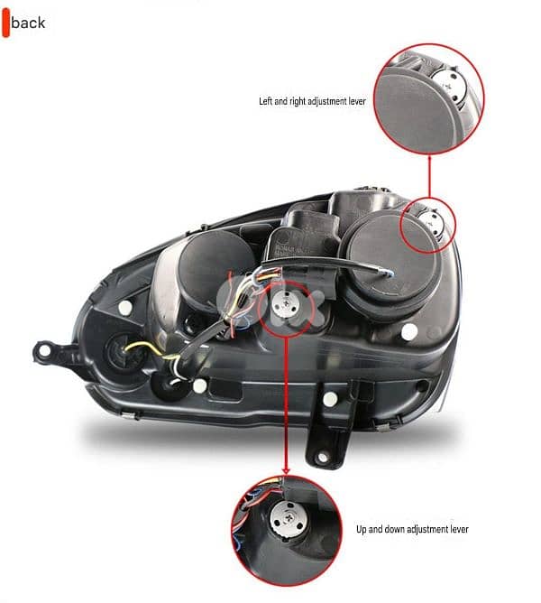 golf 5 gti  headlights special edition original made in taiwan 11