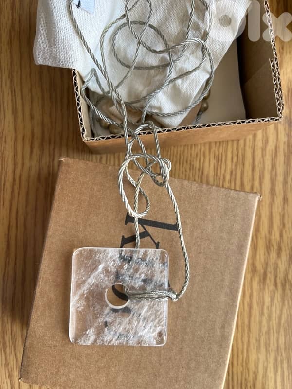 clear quartz necklace 2