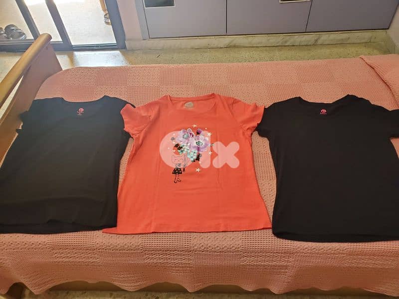 T Shirts cotton 100%  Xl Bossini ماركة 0