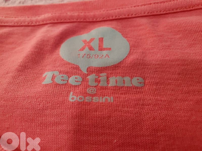 T Shirts cotton 100%  Xl Bossini ماركة 3