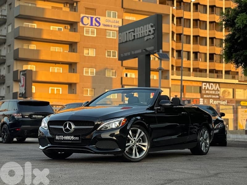 2017 MERCEDES C300 Convertible “CLEAN CARFAX” 0