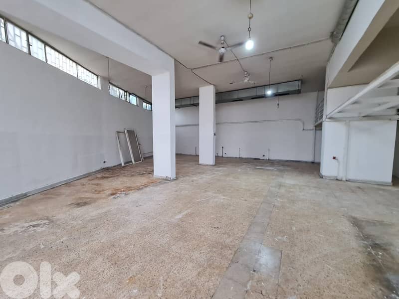 WAREHOUSE + OFFICE IN JDEIDEH PRIME ,(350SQ) , (JDR-161) 0