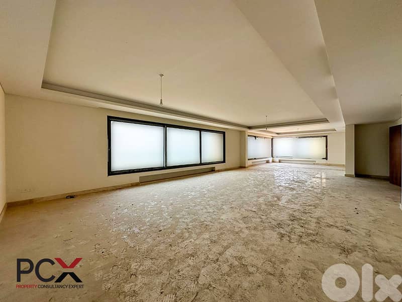 Apartment for Rent in Ramlet El-Bayda | Spacious | Shared Rooftop 0