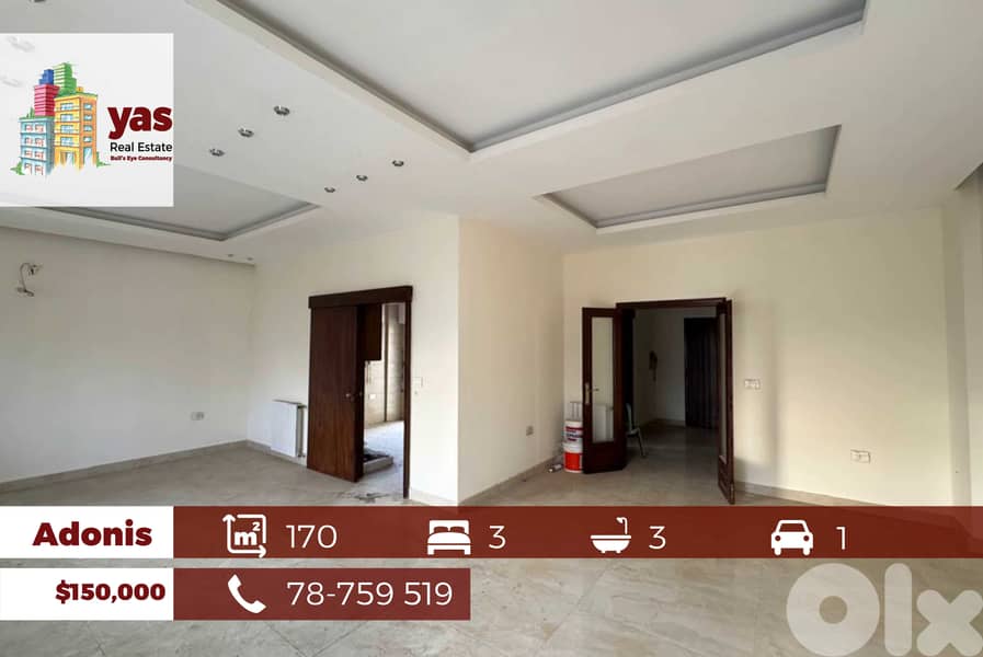 Adonis 170m2 | Luxury | Well Lighted | Renovated Flat | CHN | 0