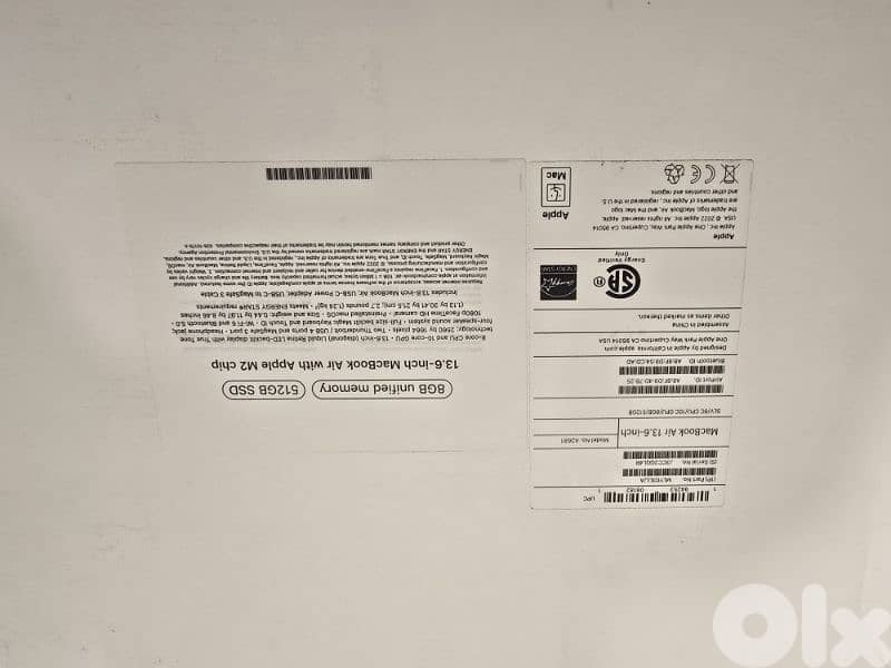 Macbook air M2 512 2