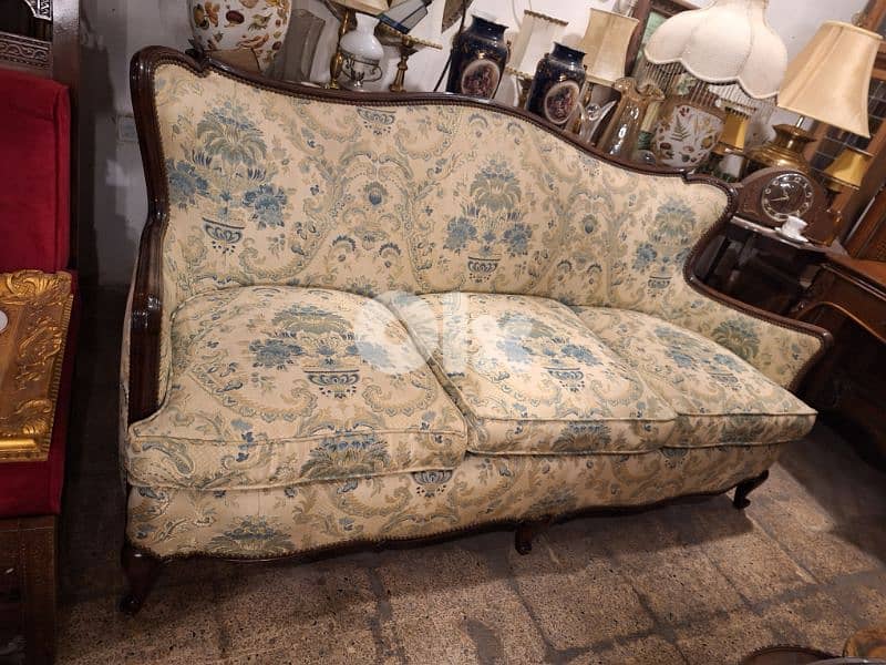 3 pieces salon massif wood great condition 1