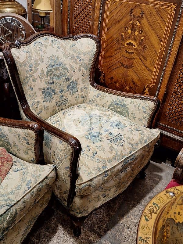 3 pieces salon massif wood great condition 3