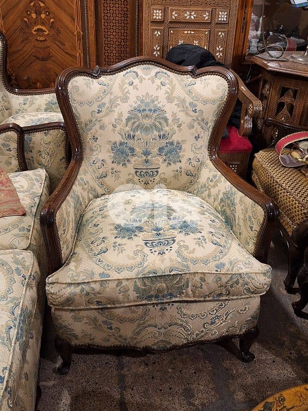 3 pieces salon massif wood great condition 5