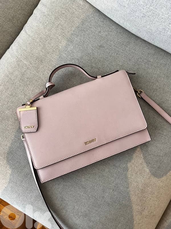 DKNY pink bag 1