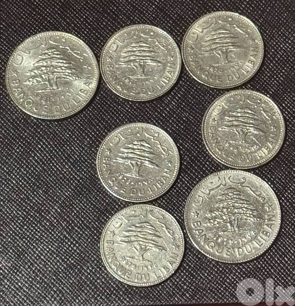 Vintage Lebanese Coins (1968–1981) 6