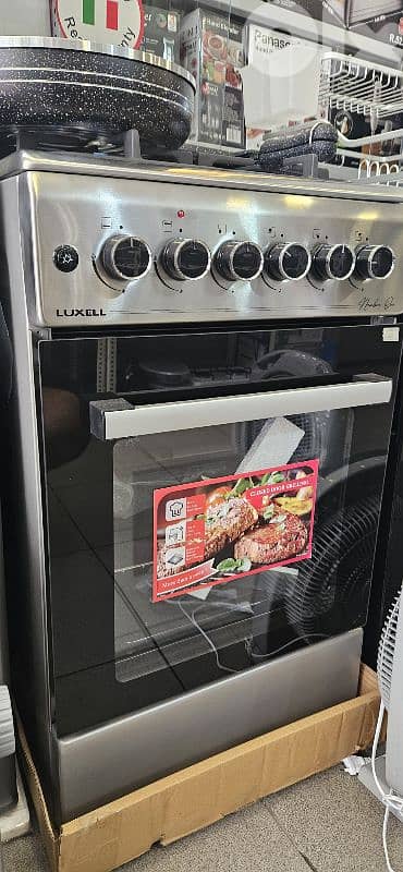 gas oven 55x50cm LUXELL فرن غاز تركي 1