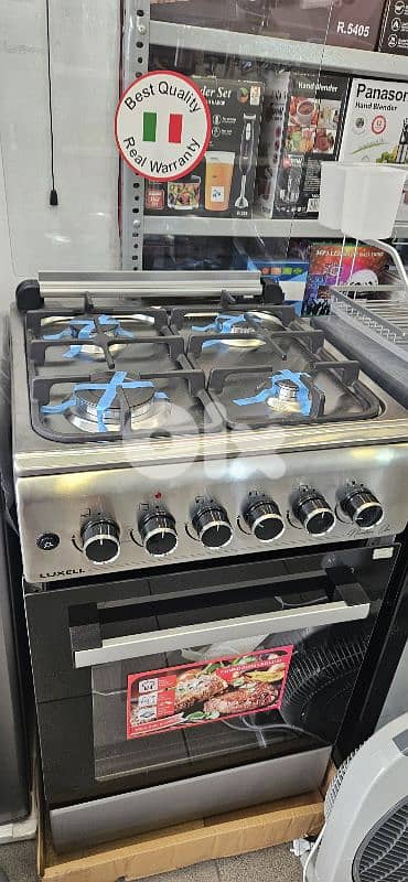 gas oven 55x50cm LUXELL فرن غاز تركي 2