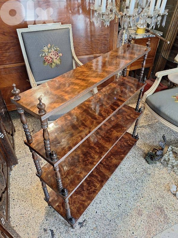 antique english shelves stand 2
