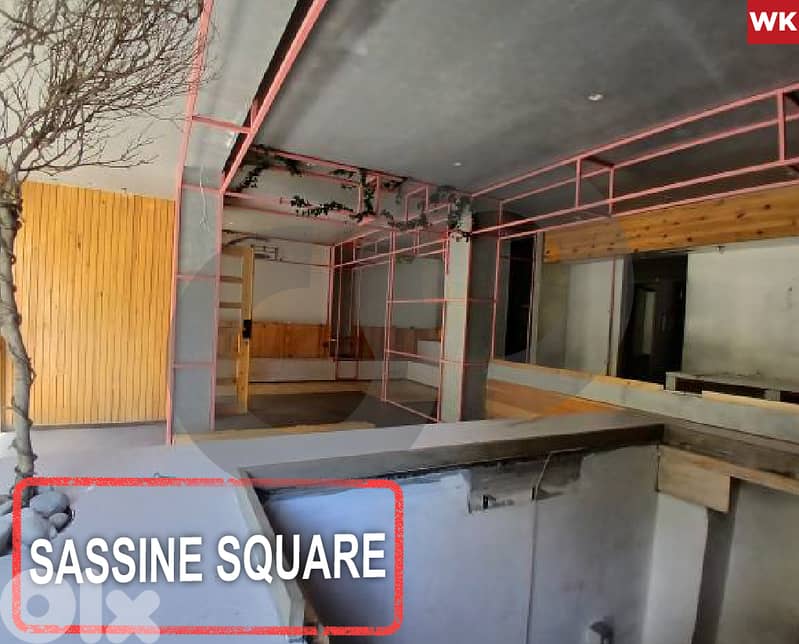 Prime Shop for Sale – 120 sqm in Achrafieh Sassine REF#WK123665 0