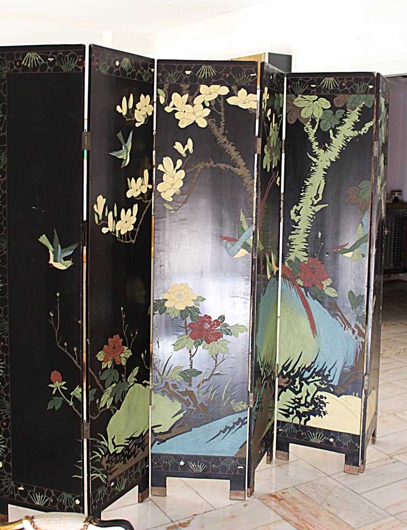 CHINESE WOODEN PARAVAN ~ ROOM SEPARATOR 7