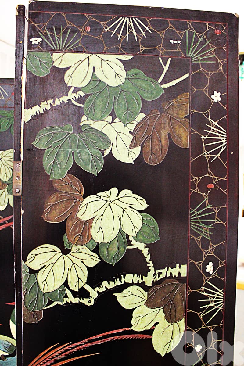 CHINESE WOODEN PARAVAN ~ ROOM SEPARATOR 8