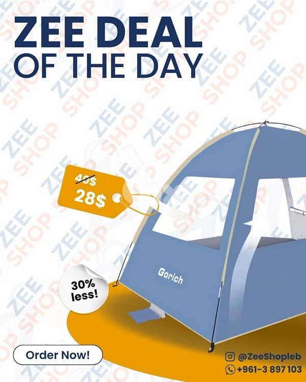 tent 50+ UPF Sun Protection 1