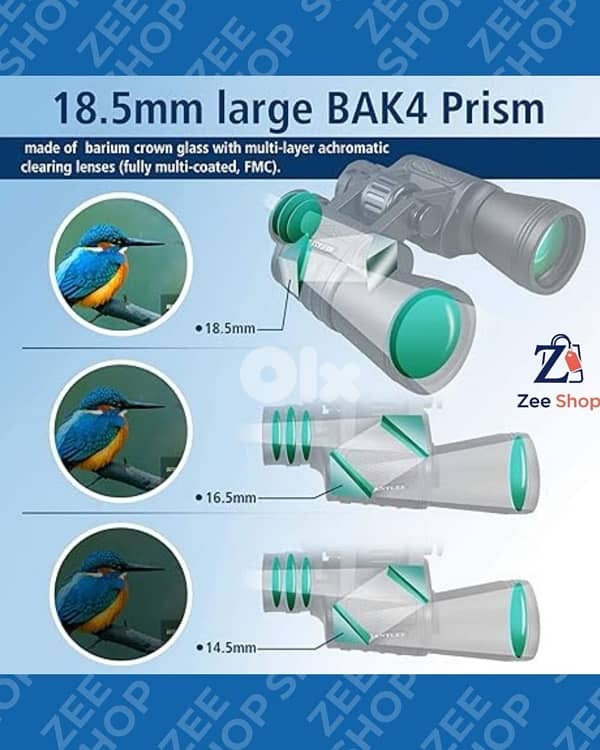 binoculars - UncleHu 20x50 High Power Binoculars for Adults 3