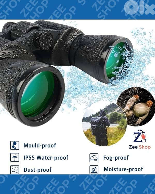 binoculars - UncleHu 20x50 High Power Binoculars for Adults 4