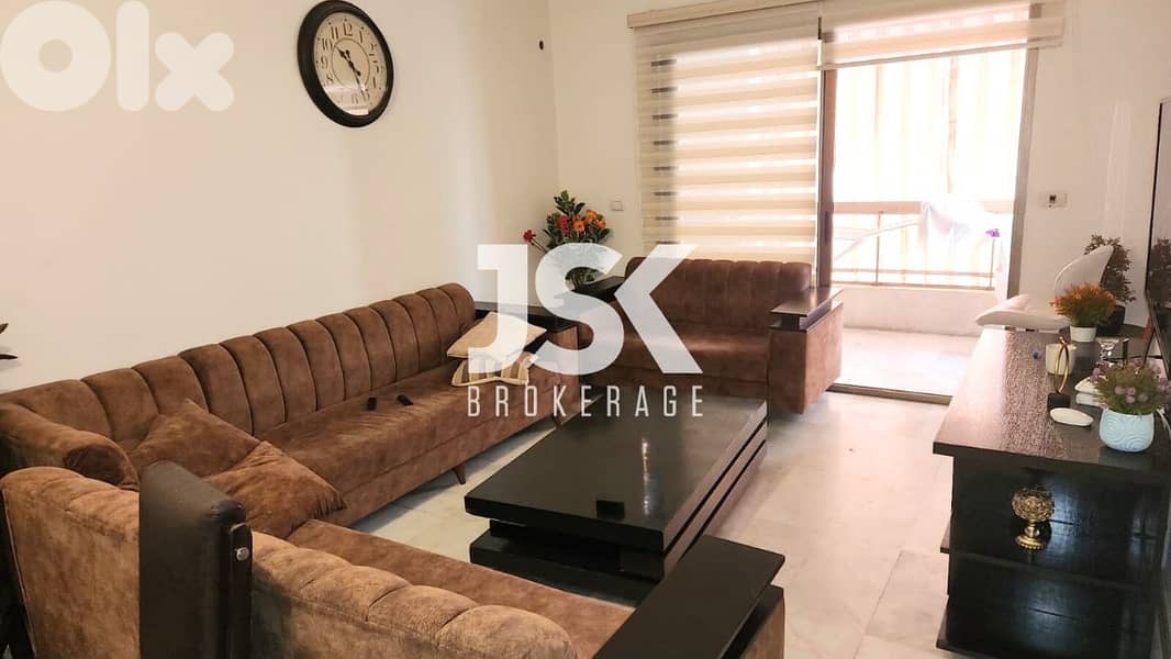 L18514-Well-Designed Furnished Apartment For Rent in Ain El Mraisseh, 0