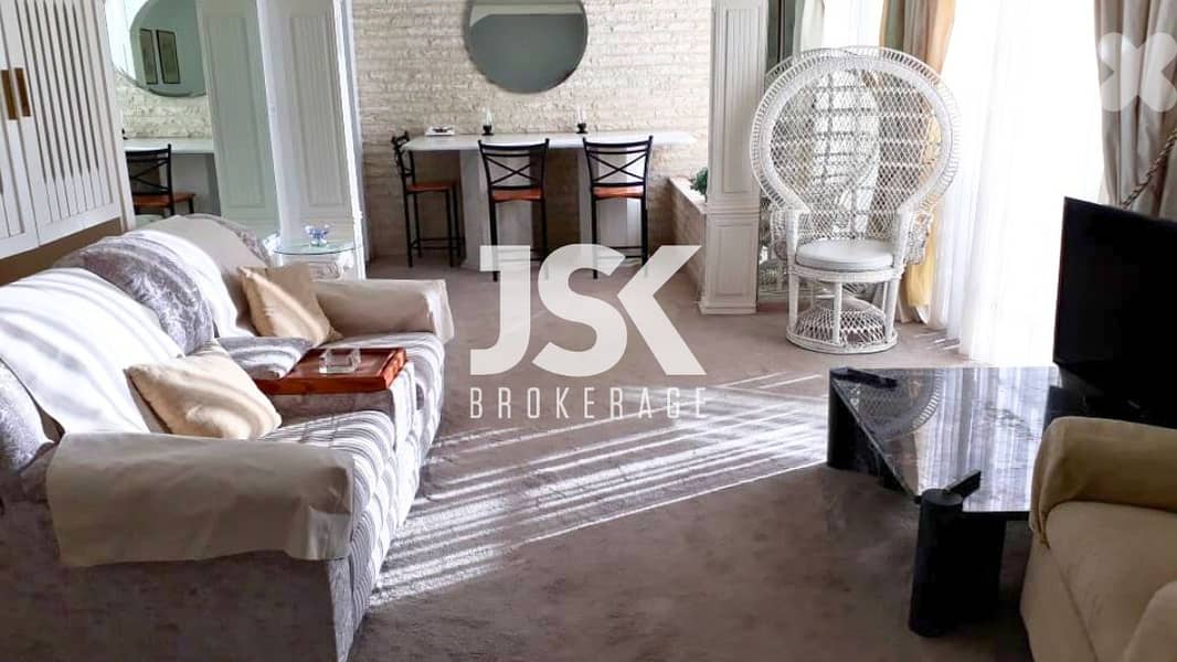 L18517-Spacious 3-Bedroom Apartment with Sea View For Sale in Raouche, 0