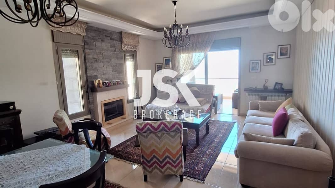 L18520-Spacious Apartment With Terrace For Sale in Ehden 0