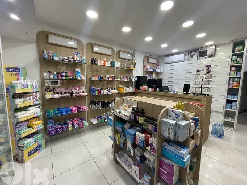 A 35 m2 Pharmacy for rent in Dikwene - صيدلية للإيجار في الدكوانة 0