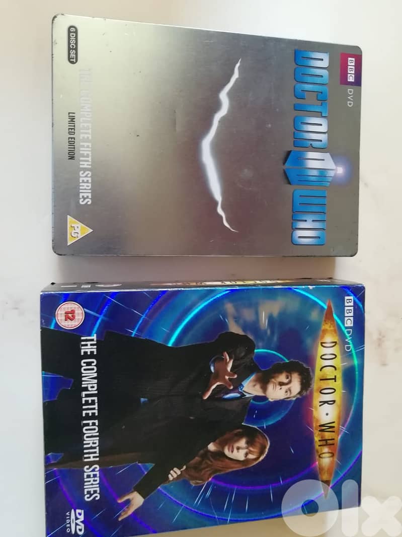 Doctor Who series seasons 1-3-4-5 1