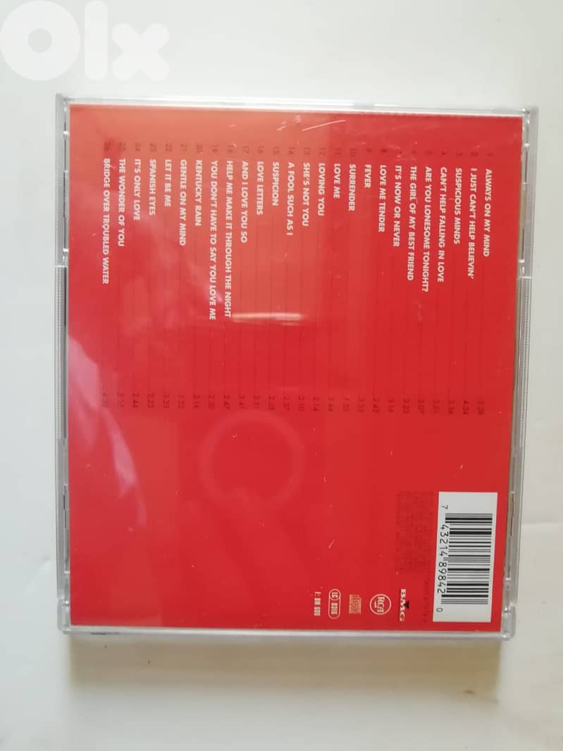 Elvis Presley ultimate love songs cd 2