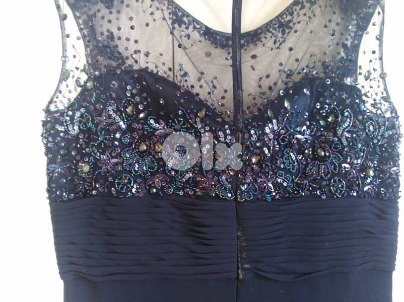 ELIE SAAB WEDDING & SOIREE LONG DRESS EMBROIDERED MUSLIN TISSUE 3000 $ 4