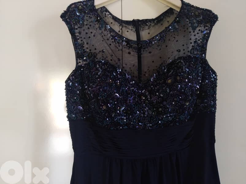 ELIE SAAB WEDDING & SOIREE LONG DRESS EMBROIDERED MUSLIN TISSUE 3000 $ 5