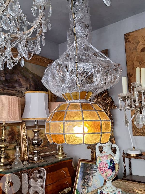 colored glass lamp 1