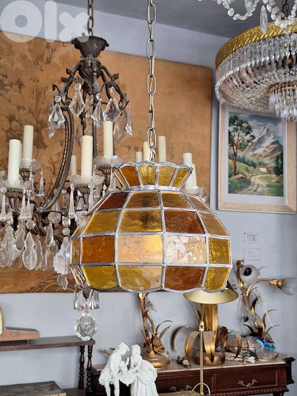 colored glass lamp 3