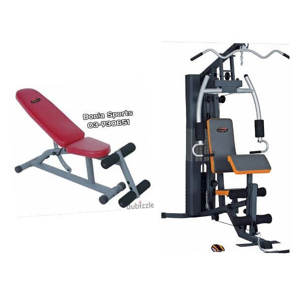 570$ 2items (homegym + bench) 0