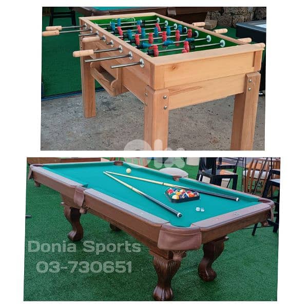 Start ur business only 830$ 2items ( babyfoot + billiard) 0