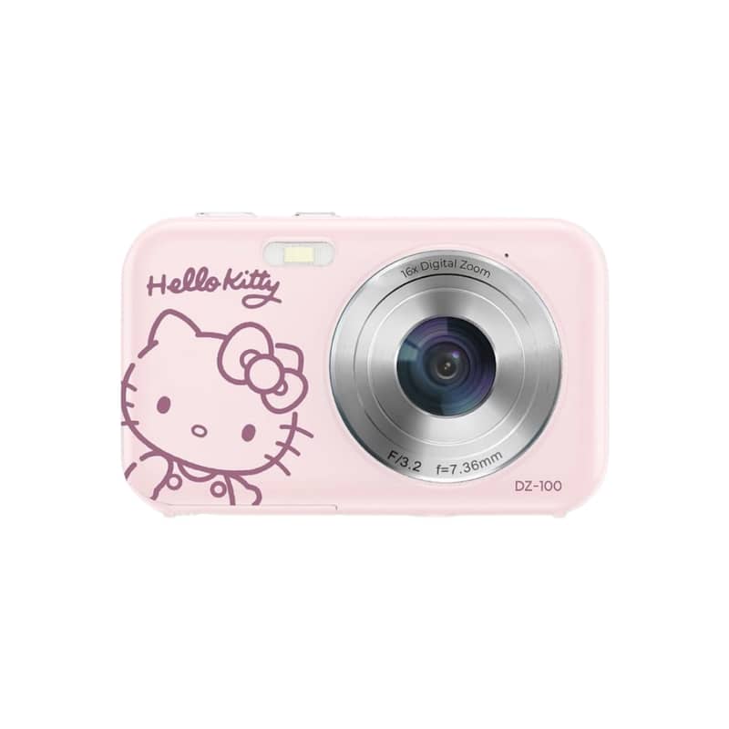 YASHICA x Hello Kitty Digital Camera DZ-100, Pink 0