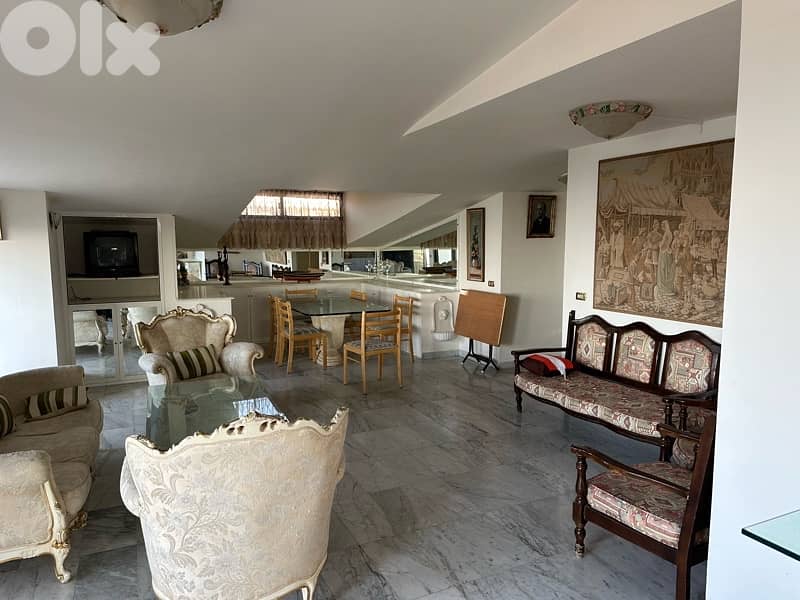 Rooftop 180m 4Bedroom+120m Terraces+Parking Bhamdoun Mhatta Sheraton 0