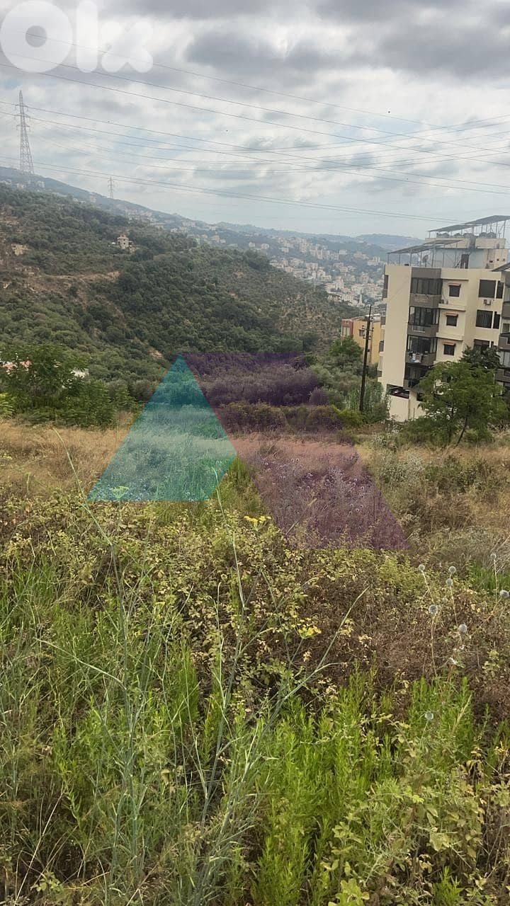 7300m2 land+mountain view 4sale in Bsous - أرض للبيع في بسوس 1