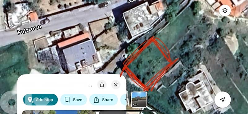 1210m land zone 35/75 Faitroun Mike Sport Ajaltoun Faraya Road 1