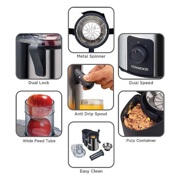 juicer KENWOOD 700watt عصارة جزر 2